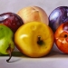 Fruits and Drops of Water (Frutas y gotas)